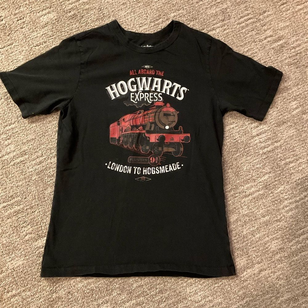 Warner Bros. Black Hogwarts Express Kids Tee